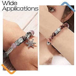 100шт 10 стиля европейские бусины из сплава в тибетском стиле&nbsp;FIND-CJ0003-73