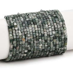 Natur Moos Achat Perlen Stränge&nbsp;GG-CBA2498-A04-01