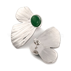 Серьги-гвоздики из нержавеющей стали 304&nbsp;LS-EJEW-Z057-08P