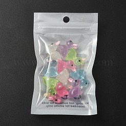 10шт 5 цвета светящаяся смола украшение дисплея DJEW-YW0001-02