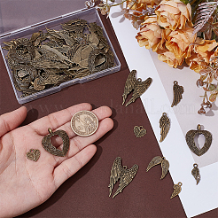 8 стили подвески из сплава в тибетском стиле FIND-AR0005-89