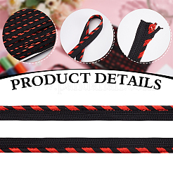 50 ярд полиэстеровой синели с пушистой плетеной отделкой для губ OCOR-WH0070-154B