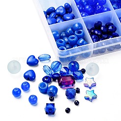 Kit per la creazione di gioielli con bracciale serie blu fai da te&nbsp;DIY-YW0002-66