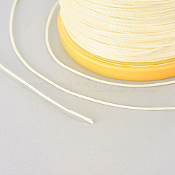 Cordon rond en polyester ciré&nbsp;YC-E004-0.65mm-N633