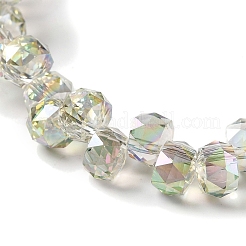 Нити гальванических бусин с полурадужным покрытием&nbsp;EGLA-H104-09A-HR02