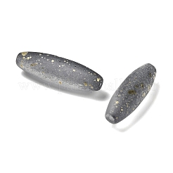 Матовые стеклянные бусины FGLA-L001-001G