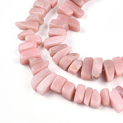 Натуральный розовый опал бусы пряди G-T140-65