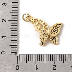 Латунные микро проложить кубического циркония подвески&nbsp;KK-K419-09G