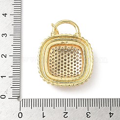 Латунные микро проложить кубического циркония подвески&nbsp;KK-L239-001G