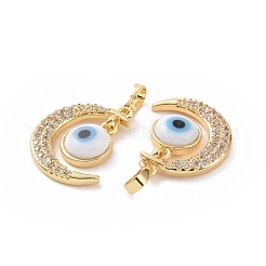 Латунные микро проложить кубического циркония подвески&nbsp;ZIRC-F136-06G-02