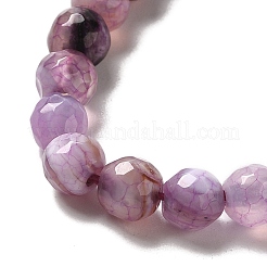 Filo di perline di agata naturale&nbsp;X-G-G079-A03-02