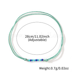 Bracelets de perles tressées en perles de rocaille en verre&nbsp;UB5281-2