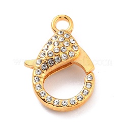 Lega strass aragosta artiglio fermagli&nbsp;LS-PALLOY-L166-01G