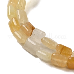 Chapelets de perles en jade topaze naturelle&nbsp;G-G085-A12-01