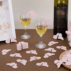 50 ciondoli per bicchiere di vino in acrilico&nbsp;AJEW-FG0005-09