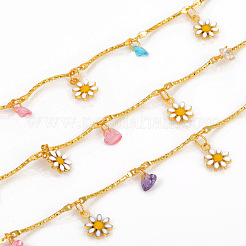 3.28-футовые латунные зубчатые цепи ручной работы X-CHC-F011-18-G