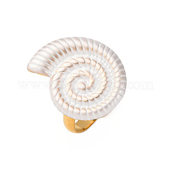 Регулируемые кольца из нержавеющей стали 304 с эмалью для женщин&nbsp;RJEW-A076-01G