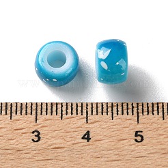 Perles européennes en plastique ABS peintes au pistolet&nbsp;KY-G033-01A-05
