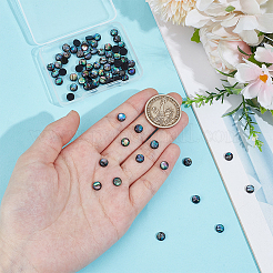 70 шт. кабошоны из натуральной ракушки пауа SHEL-BC0001-047