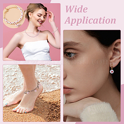 290 шт. Непрозрачные акриловые бусины&nbsp;ACRP-LP0001-01