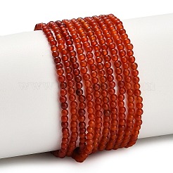 Природного сердолика нитей бисера G-Z116-A22-2mm