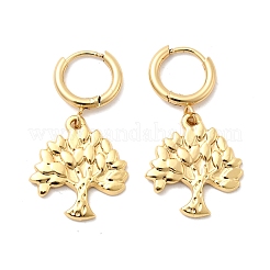 Серьги-кольца из нержавеющей стали 304&nbsp;EJEW-P329-01B-G