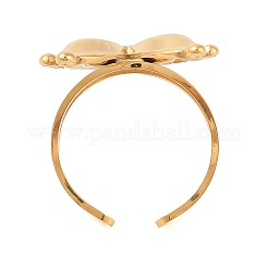 Кольца-манжеты в форме сердца из нержавеющей стали 304 для женщин RJEW-Z051-01G