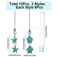 12 шт. 2 стиля&nbsp;HJEW-CP00007