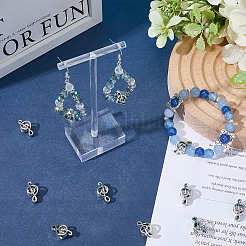 60 шт. европейские бусины из сплава в тибетском стиле&nbsp;FIND-SC0014-93