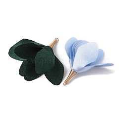 10шт 5 цвета шелковые цветы большие подвески IFIN-YW0001-74