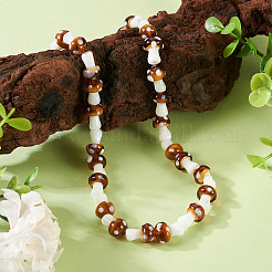 1 нить бусины лэмпворк ручной работы&nbsp;LAMP-TA0001-84H