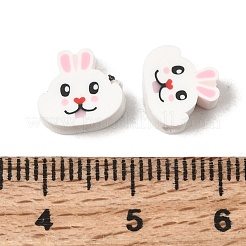 Perles de Pâques faites à la main en pâte polymère&nbsp;CLAY-A006-01E