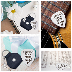 201 медиатор из нержавеющей стали AJEW-WH0348-48D