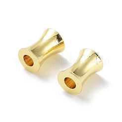 環境に優しい真鍮ビーズ  カドミウムフリー＆鉛フリー  竹の共同  ミックスカラー  6x4mm  穴：1.8mm&nbsp;KK-A193-02C