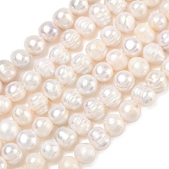 Нити из натурального культивированного пресноводного жемчуга&nbsp;PEAR-L034-12G