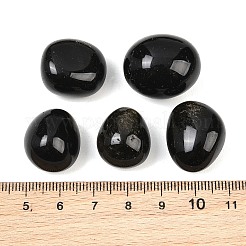 Perles d'obsidienne de brillance dorée naturelle&nbsp;GG-CBAD0F6-B30-01