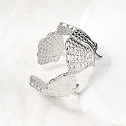 Открытые манжеты Ocean 5 шт. из нержавеющей стали 304 для женщин&nbsp;RJEW-K313-06P