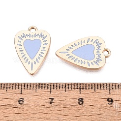 Pendentifs d'émail en alliage&nbsp;ENAM-T022-83C-G