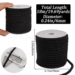 18м витой полиэстеровый шнур милан OCOR-GF0003-70A-02