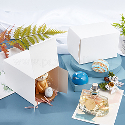 Складная творческая коробка крафт-бумаги&nbsp;LS-CON-WH0062-05B