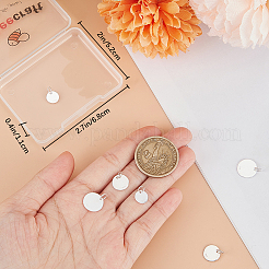 6 шт. 3 подвески из стерлингового серебра 925-го размера STER-BBC0005-38S