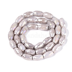 Fili di perle di vetro galvanizzate anti-ossidazione&nbsp;EGLA-Q130-02A-02