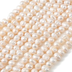 Нити из натурального культивированного пресноводного жемчуга&nbsp;PEAR-L034-16A