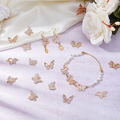 Набор для самостоятельного изготовления украшений в виде бабочки DIY-FH0006-90