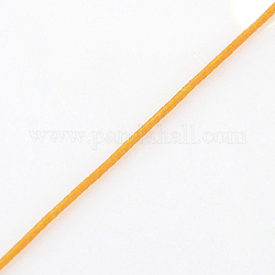 Cordons de perles élastiques ronds fils de nylon à bijoux, or, 1.2mm, environ 100yards/rouleau (300pied/rouleau)