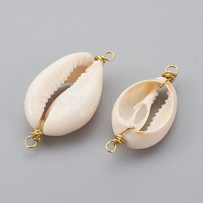 Соединители раковины каури&nbsp;PALLOY-JF00366-1