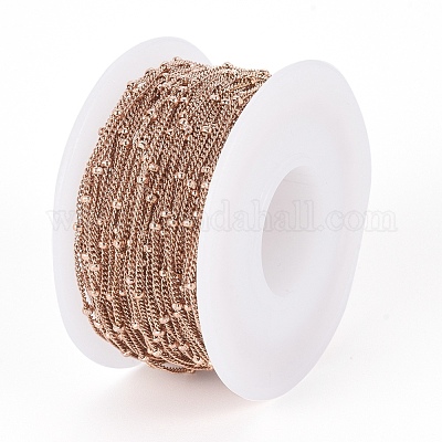 Ионное покрытие (ip) цепи из нержавеющей стали 304 CHS-I003-A01-A-RG-1