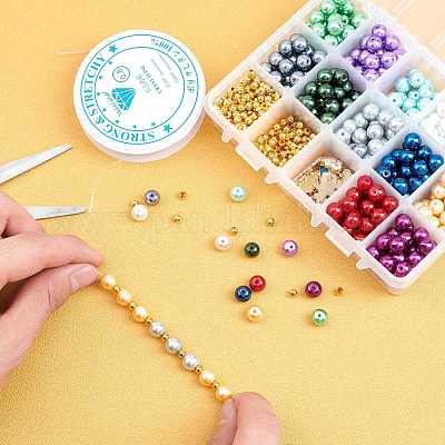 Shop SUNNYCLUE DIY Stretch Bracelets Making Kits for Jewelry Making -  PandaHall Selected