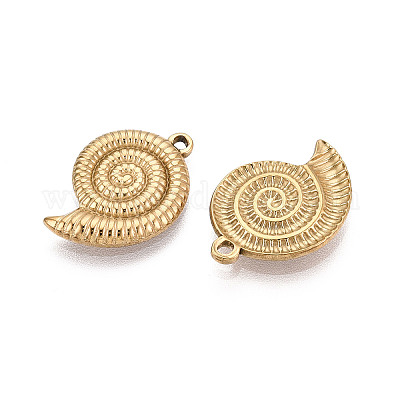 Подвески-ракушки из нержавеющей стали 304 STAS-T069-27G-1