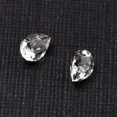 Ограненные кабошоны из натурального белого топаза G-I295-05C-15A-10-1